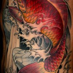 Koi Fisch Tattoo