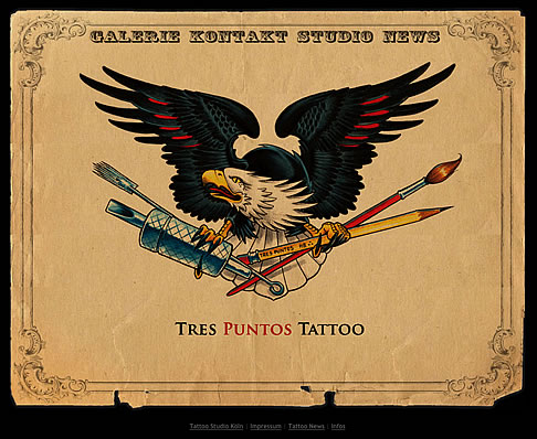 Tres Puntos Tattoo Website